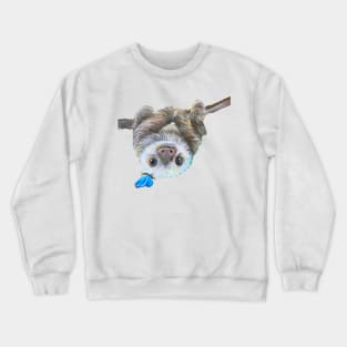 Baby sloth Crewneck Sweatshirt